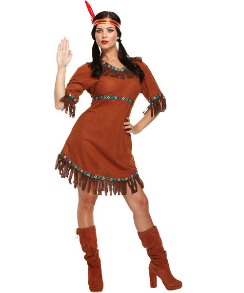 Joke Shop - Red Indian Costume