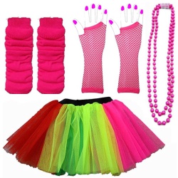 Neon 80's Set - Multicoloured