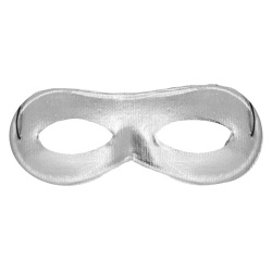 Metallic Domino - Silver