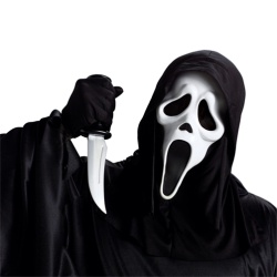 Ghost Face Mask & Knife Set