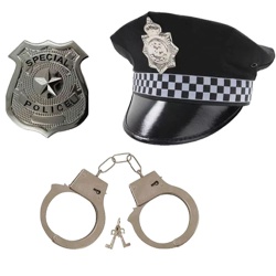 Policeman Set - 3 Piece