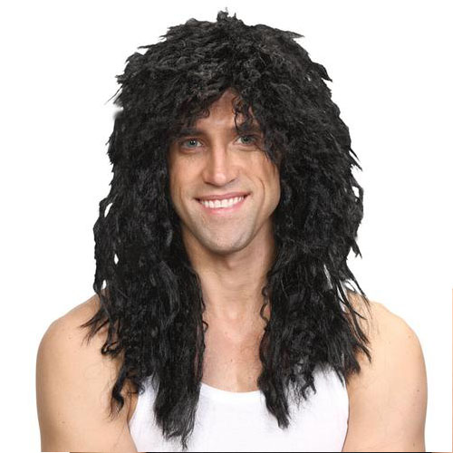 Rock Star Wig - Black