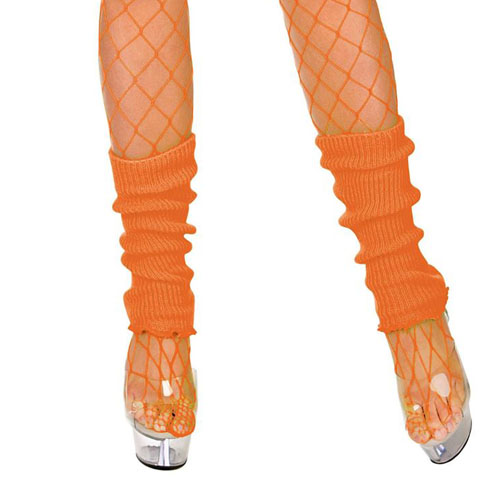 Orange Leg Warmers