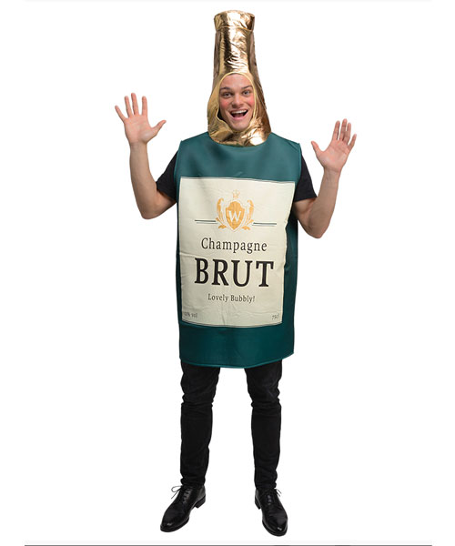 Funny Champagne Bottle Costume