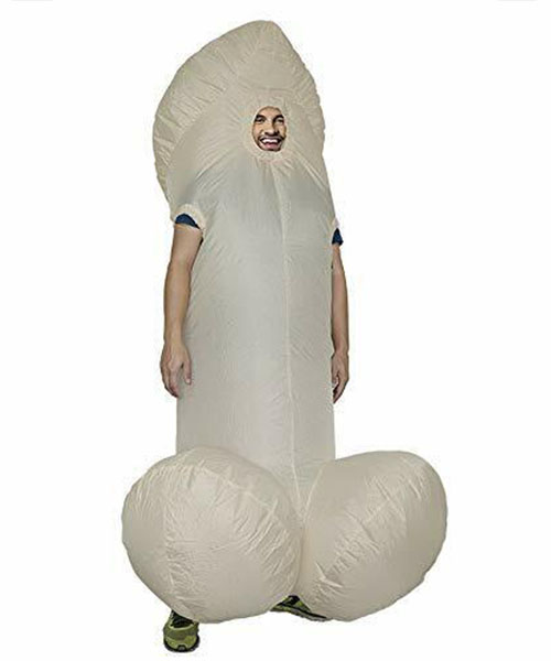 Inflatable Willy Costume