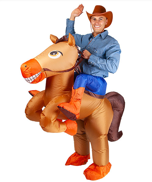 Inflatable Ride On Horse Costume