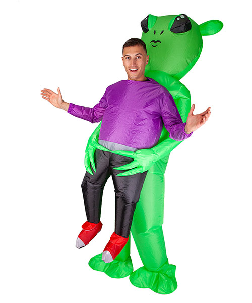 Inflatable Carry Me Alien Costume