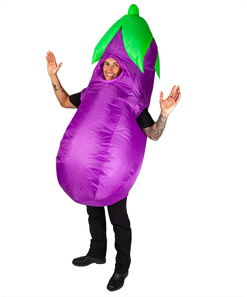 Inflatable Aubergine Costume