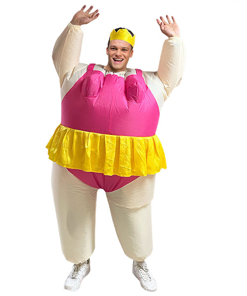 Inflatable Funny Ballerina Costume