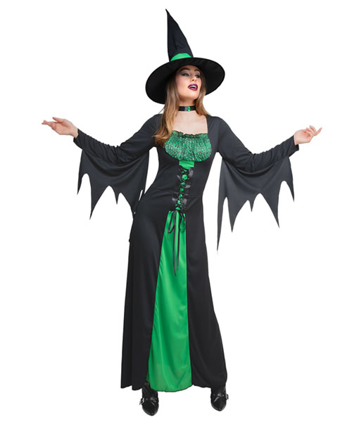 Spellbound Witch Costume (Green)