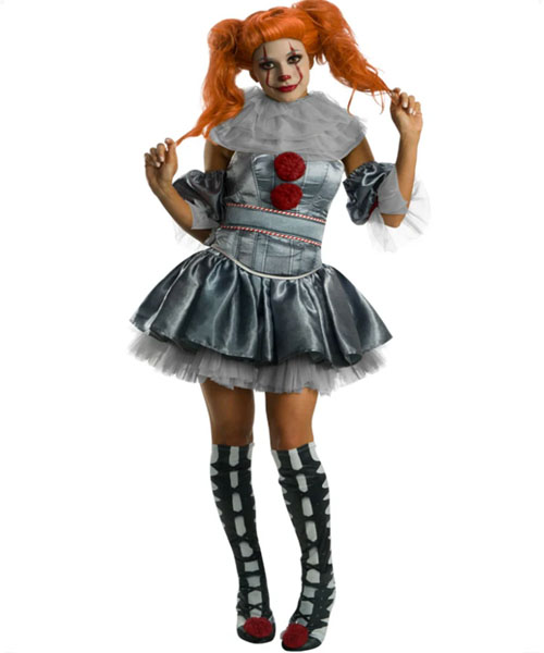 Deluxe Womens IT Pennywise Costume