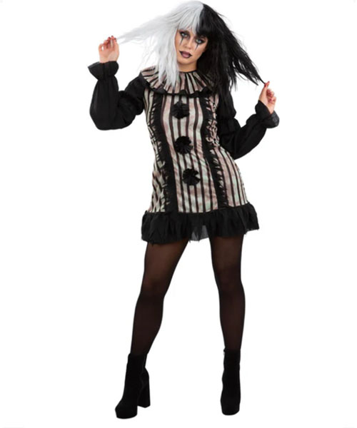 Dark Vintage Clown Costume