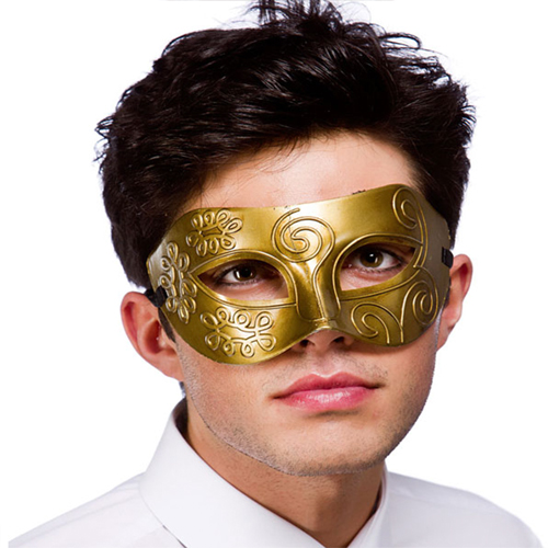 Rome Eyemask - Antique Gold