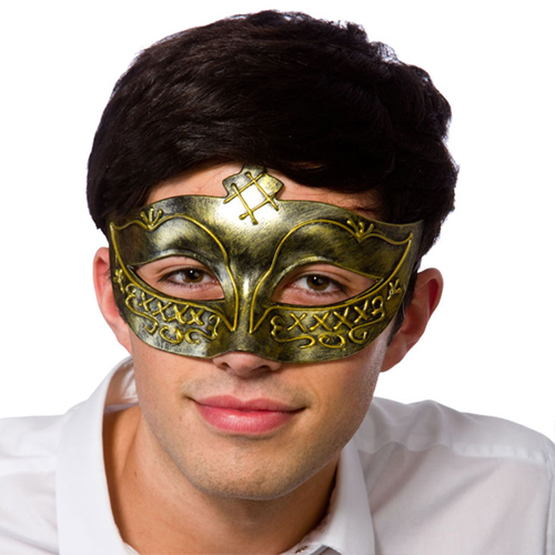 Gladiator Eyemask - Antique Gold