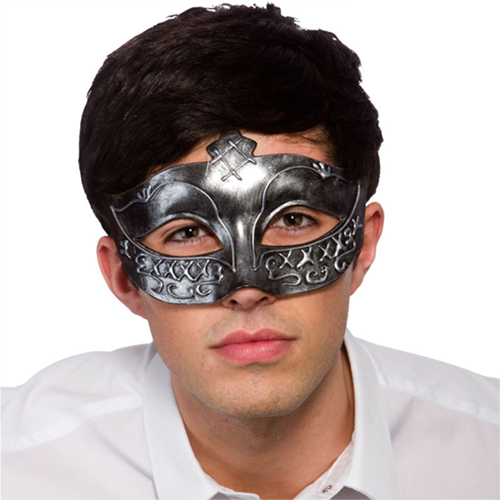 Gladiator Eyemask - Antique Silver