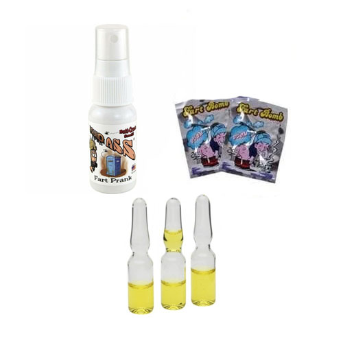 Liquid Ass, Fart Bomb & Stink Bomb Set