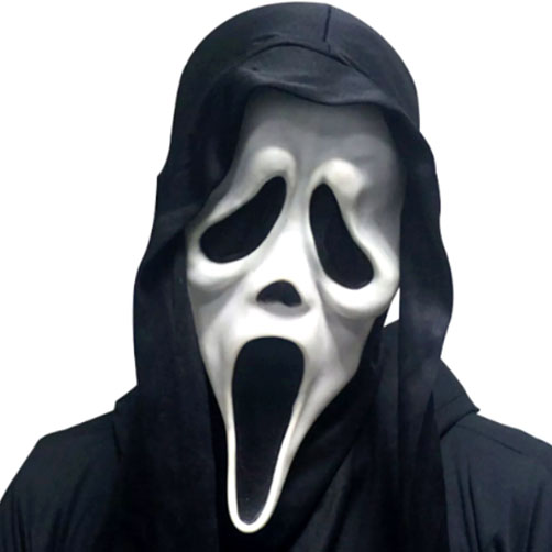 Scream Latex Mask