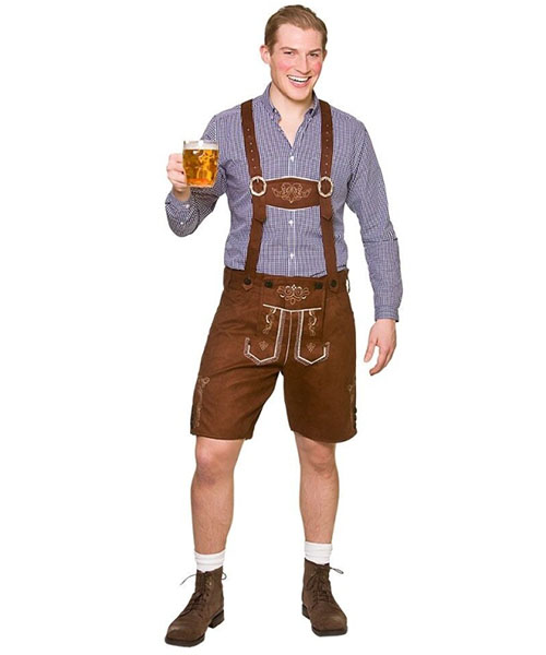 Authentic Lederhosen - Faux Suede