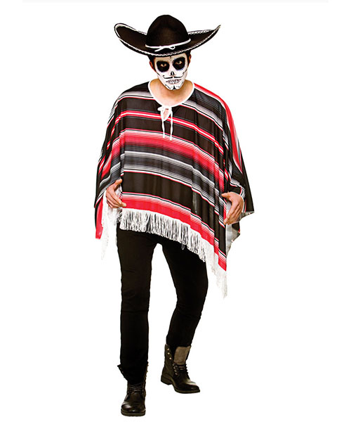 Day Of The Dead Poncho